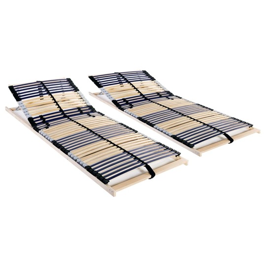 Grotelės lovoms su 42 lentjuostėmis (2vnt., 80x200cm) - Lovos priedai