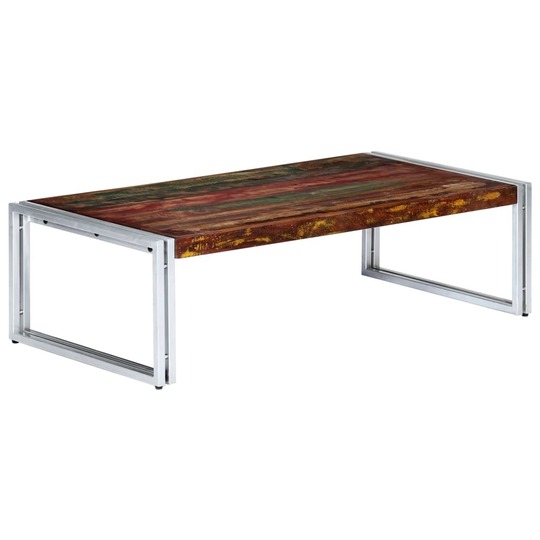 Kavos staliukas, 120x60x35cm, perdirbtos medienos masyvas - Žurnaliniai (kavos) staliukai