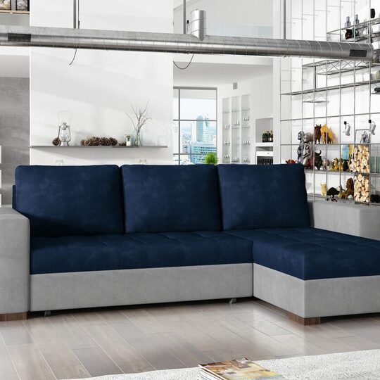 Elegantiška minkšta sofa su atlošu