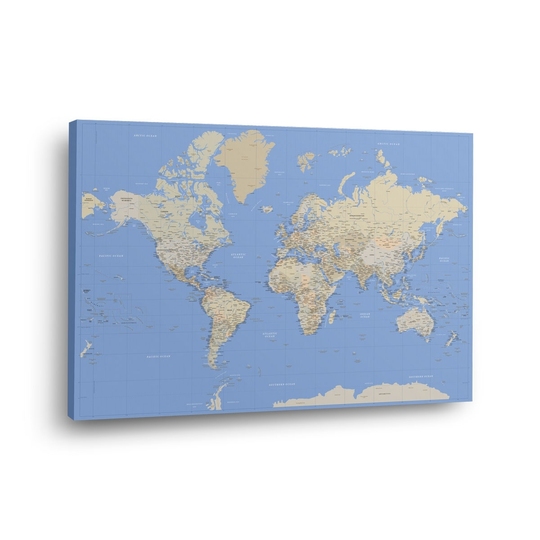 Pasaulio žemėlapis Nr.10 Klasikinis II - Paveikslai