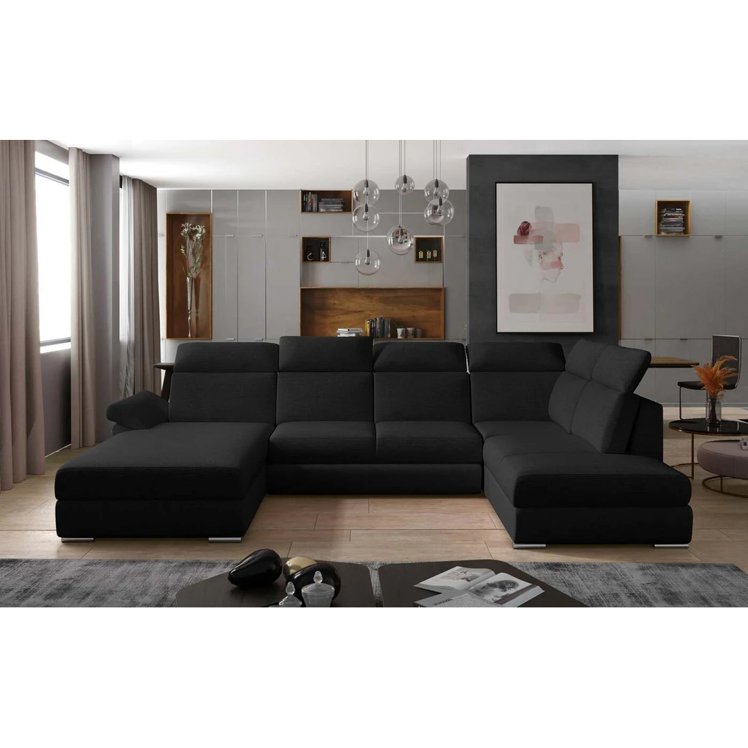 Sofa EL3954 - U formos minkšti kampai