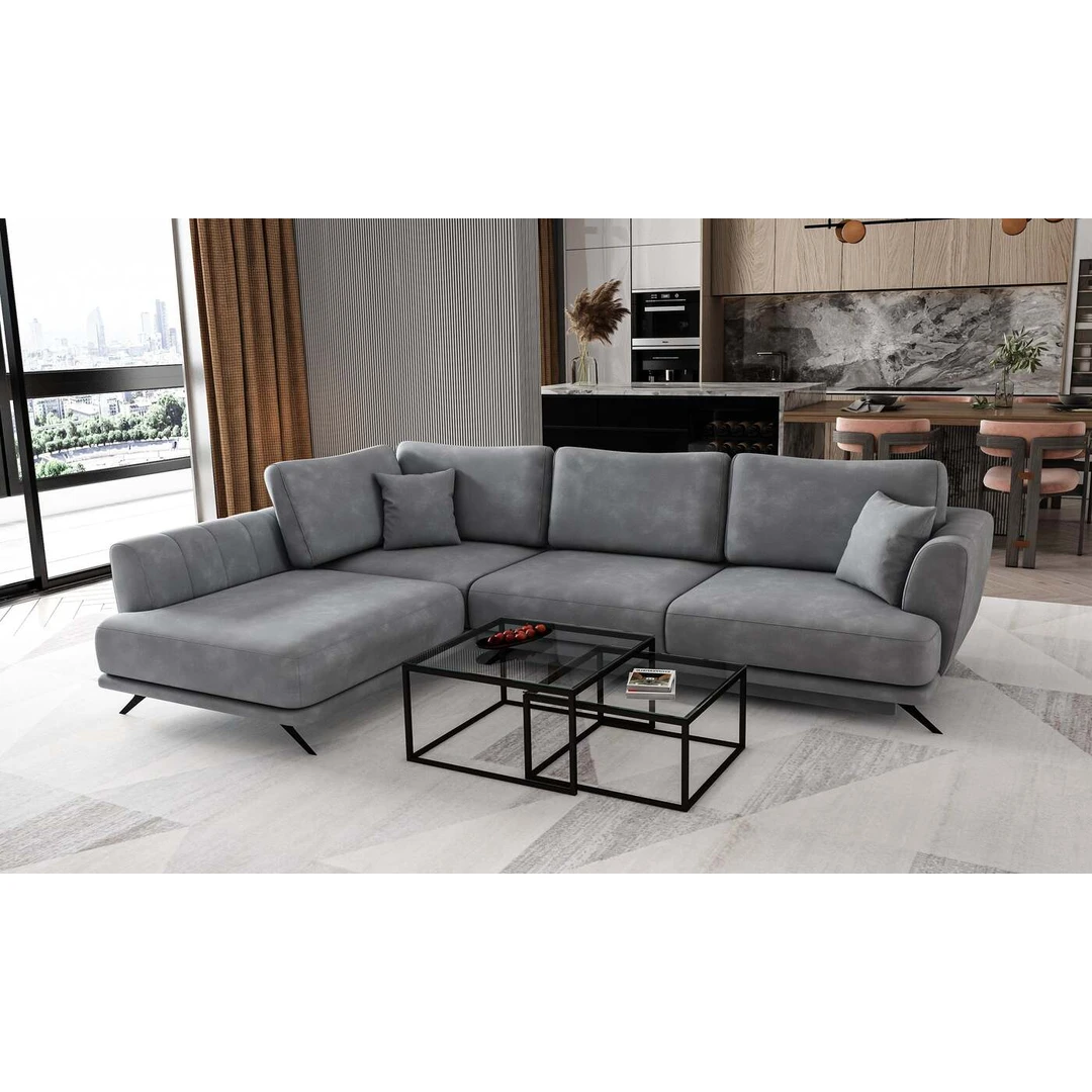 L formos kampinė sofa EL4170 – stilinga ir patogi