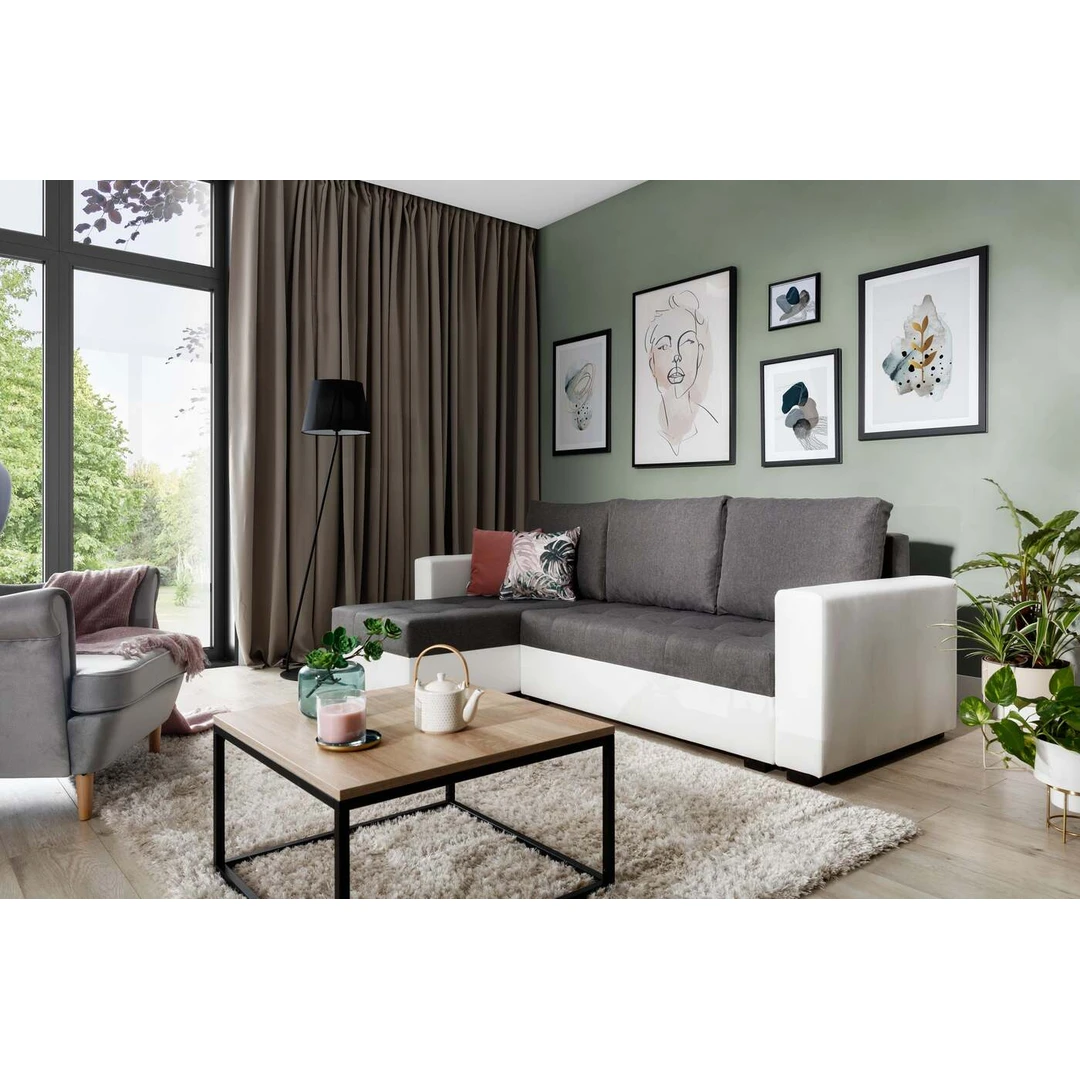 Elegantiška kampinė sofa EL4534 – komfortas ir stilius