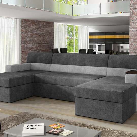 Sofa EL6416 - U formos minkšti kampai