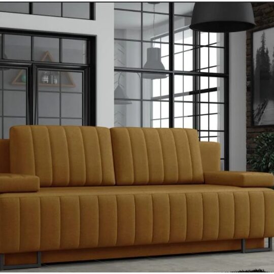 Patogi ir stilinga sofa-lova su miegama funkcija