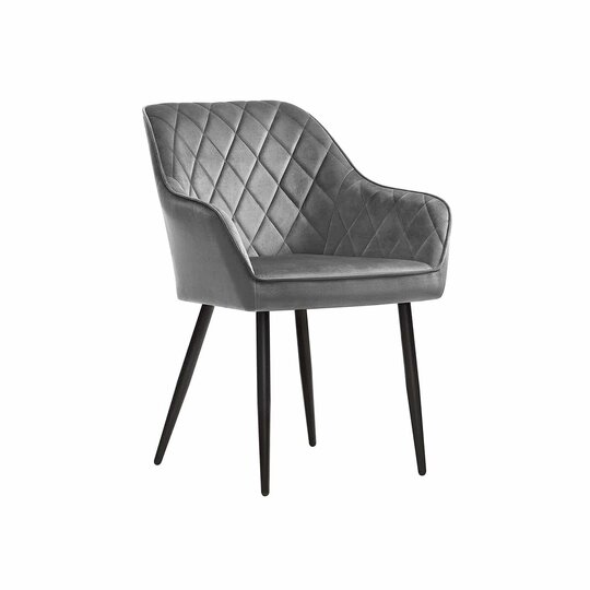 Valgomojo kėdė, šviesiai pilkos spalvos - Kėdės
