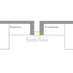 CALVARO 234*296 bx minkštas kampas - Minkšti kampai