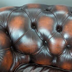 Chesterfield stiliaus minkštų baldų komplektas - Minkštų baldų komplektai