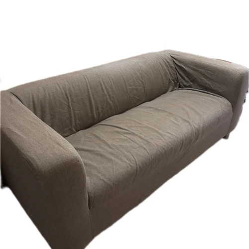 Dvivietė pilka sofa Klippan iš IKEA