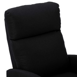 Elektrinis atlošiamas krėslas (juodas) - Foteliai