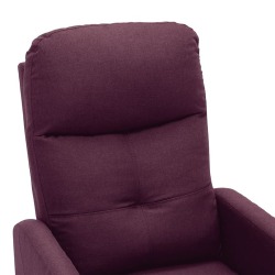 Elektrinis atlošiamas krėslas (violetinis) - Foteliai
