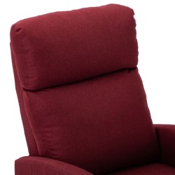 Elektrinis atlošiamas krėslas (vyno raudonos spalvos) - Foteliai
