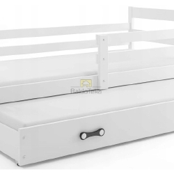 ERYK 2 (balta) bms dvivietė vaikiška lova + čiužiniai - Lovos