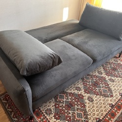 Išskleidžiama sofa su patalynės dėže - Sofos-lovos