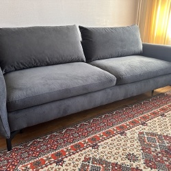 Išskleidžiama sofa su patalynės dėže - Sofos-lovos