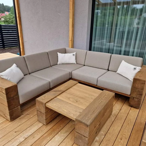 Kampinė sofa 2,25m x 2,25m