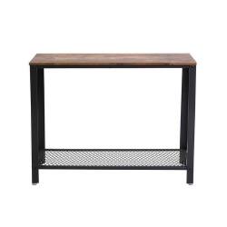Konsolinis stalas LNT80X, rudos/juodos spalvos - Konsolės