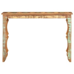 Konsolinis staliukas, 110x40x76cm, perdirbtos medienos masyvas - Konsolės