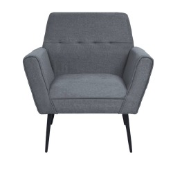 Krėslas (šviesiai pilka spalva) - Foteliai