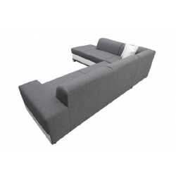 Plati 285 cm kampinė sofa su mediniu rėmu ir T30 putomis