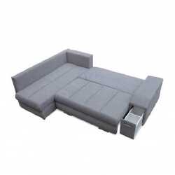 Medinio rėmo kampinė sofa su 24 mėn. garantija