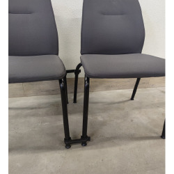 Naudotos  kėdės metalinėmis kojomis