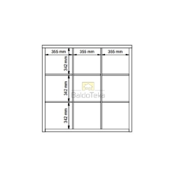 NEPO PLUS REG/12/12 pastatoma lentyna; - Lentynos