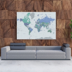 Pasaulio žemėlapis Nr.11 Mėlynas opalas - Paveikslai