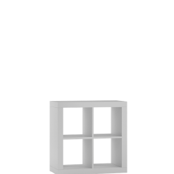 Pastatoma lentyna Kalax 2x2, balta