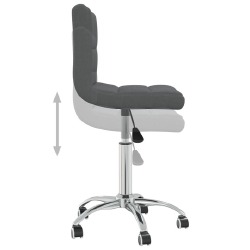 Pasukama valgomojo kėdė (tm. pilka) - Kėdės