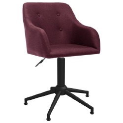 Pasukama valgomojo kėdė, violetinis audinys