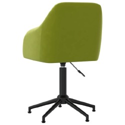 Pasukamos valgomojo kėdės, (4vnt.), šviesiai žalios, aksomas - Kėdės