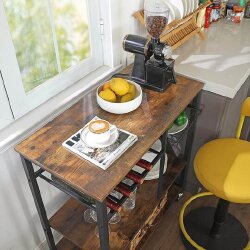 Pramoninio stiliaus virtuvės lentyna ant ratukų KKS80X - Vežimėliai, lentynos, priedai