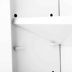 Praustuvo spintelė vonios kambariui 60x30x60 cm., baltos spalvos - Vonios spintelės