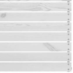 Sodo poilsio komplektas, 8 dalių, baltas pušies masyvas - Lauko baldų komplektai