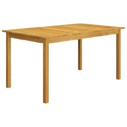 Sodo valgomojo komplektas, 5 dalių, rudas, su stalu - Lauko baldų komplektai