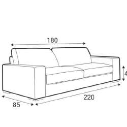 Kompaktiška sofa mažoms erdvėms – jaukus poilsis kambaryje ar biure