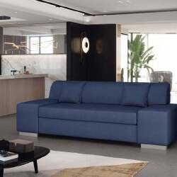 Minimalistinė sofa EL1200 su T30 putomis ir gofruotomis spyruoklėmis