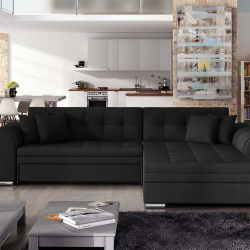 Kampinė sofa EL5699 – puiki svetainės puošmena ir poilsio vieta