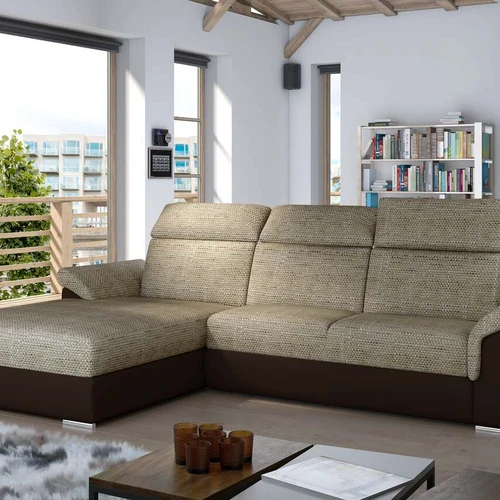 Moderni kampinė sofa EL5961 – puikus pasirinkimas dienos poilsiui