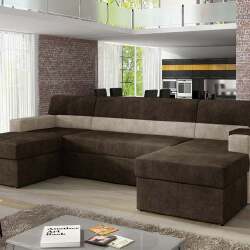 Sofa EL6416 - U formos minkšti kampai