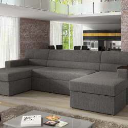 Sofa EL6416 - U formos minkšti kampai