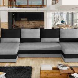 Sofa EL6735 - U formos minkšti kampai