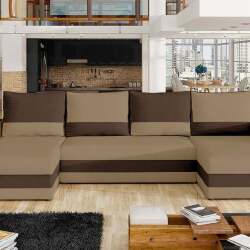 Sofa EL6735 - U formos minkšti kampai