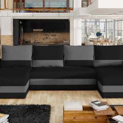 Sofa EL6735 - U formos minkšti kampai