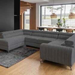 Sofa EL8461 - U formos minkšti kampai