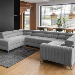 Sofa EL8461 - U formos minkšti kampai