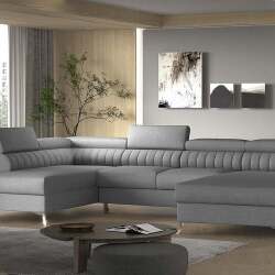 Sofa EL8964 - U formos minkšti kampai