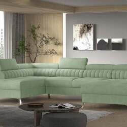 Sofa EL8964 - U formos minkšti kampai