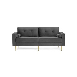 Sofa LCS001G01 190x82x84cm., pilkos spalvos